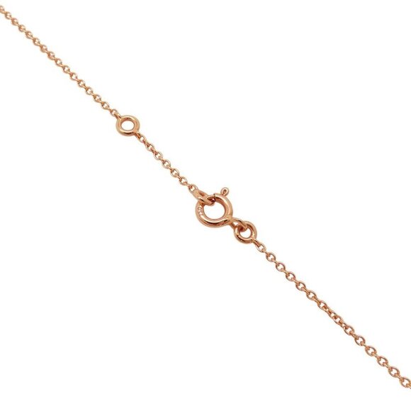 HERMES Chaine d'Ancre Farandole Necklace Size PM 18K Pink Gold - Picture 8 of 8